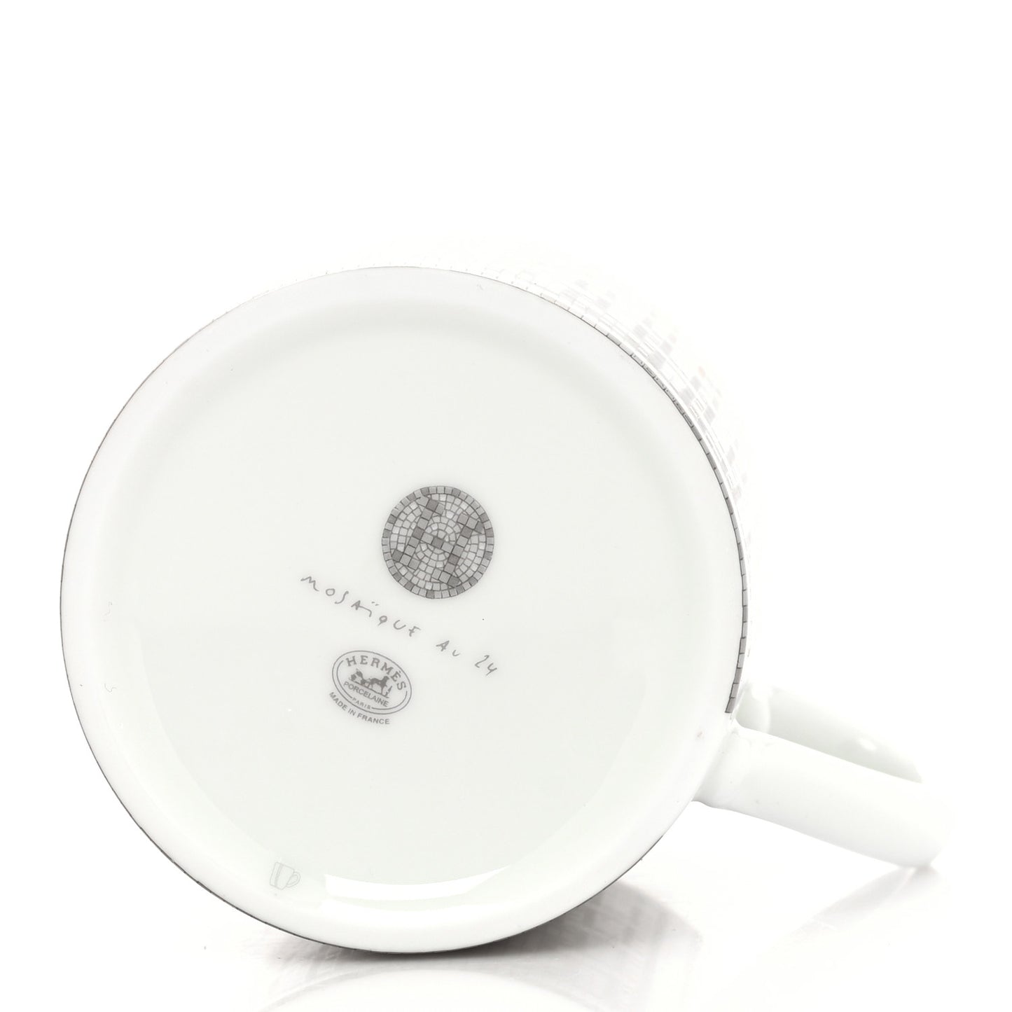 Porcelain Mosaique au 24 Mug Platinum