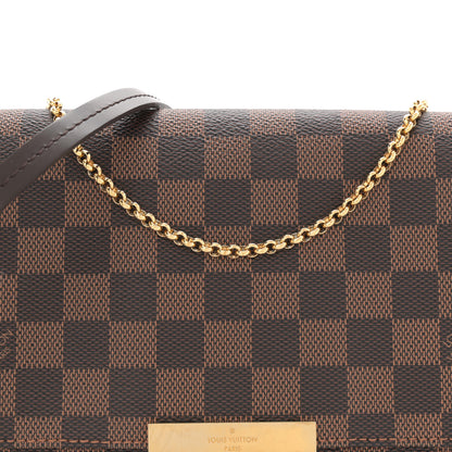 Louis Vuitton Damier Ebene Favorite MM 8 of 10