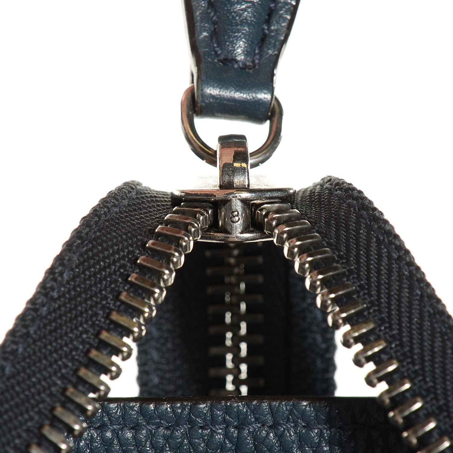 Celine Drummed Calfskin Mini Luggage Orage 8 of 8