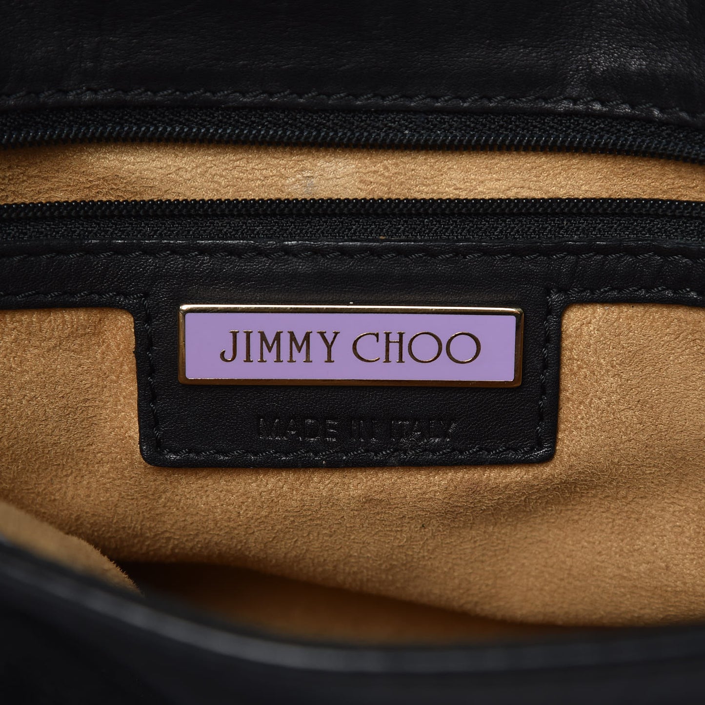 Calfskin Pauline Messenger Bag Black