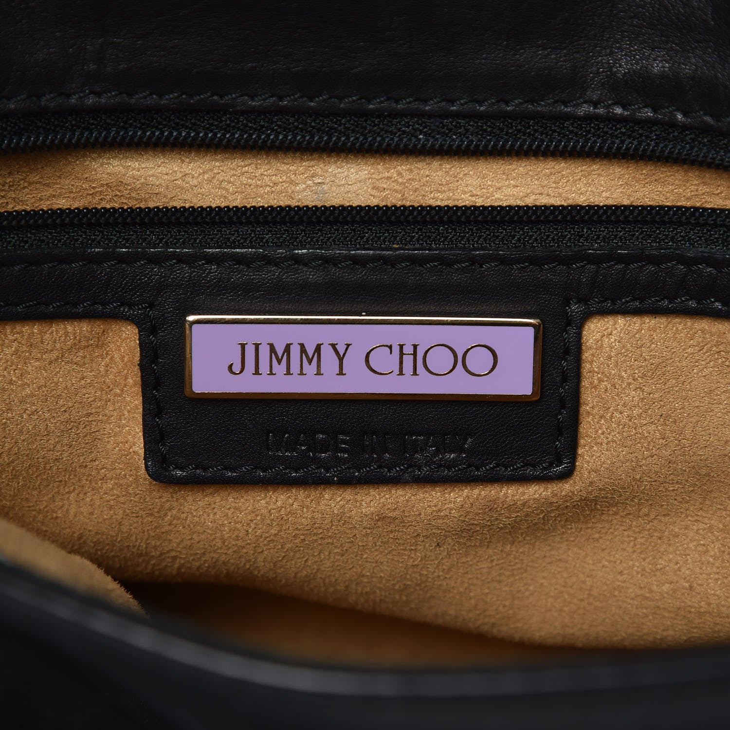 Jimmy Choo Calfskin Pauline Messenger Bag Black 6 of 24