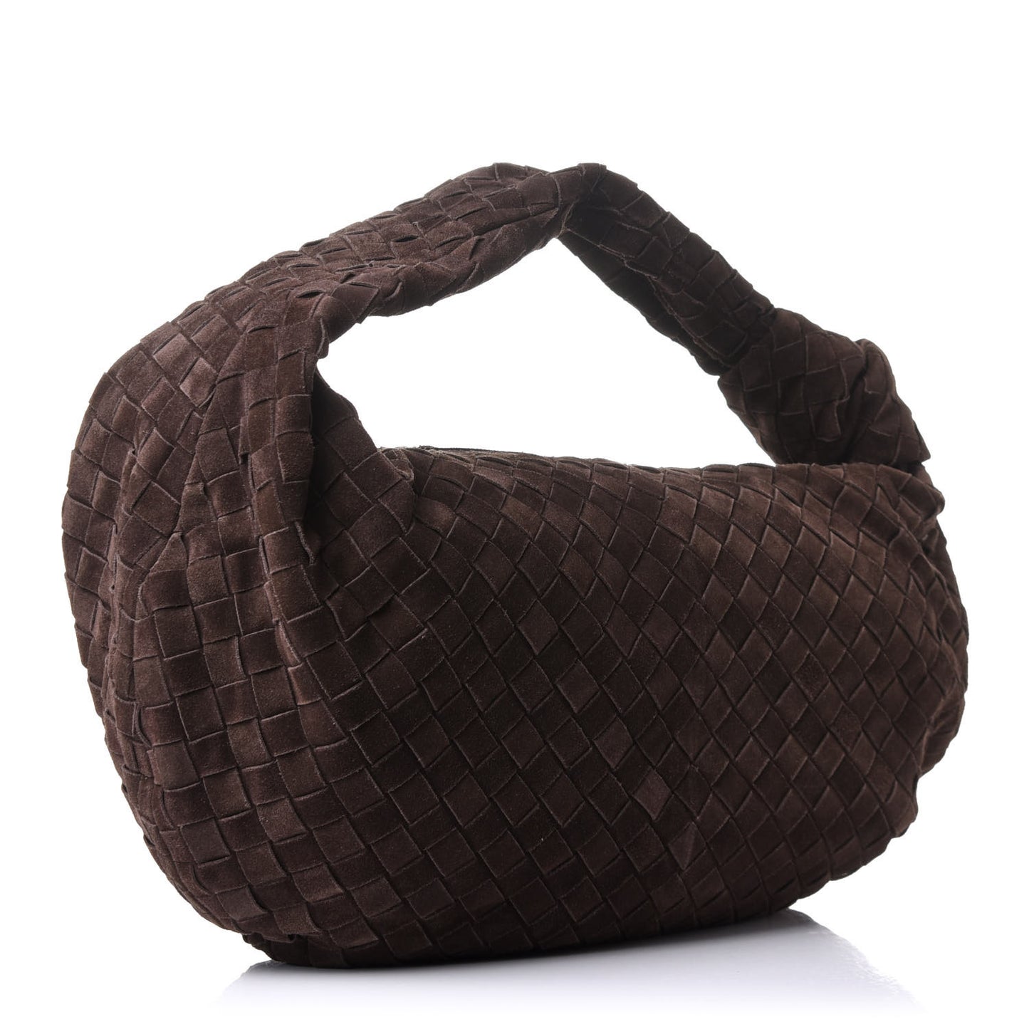 Suede Intrecciato Medium Jodie Fondant