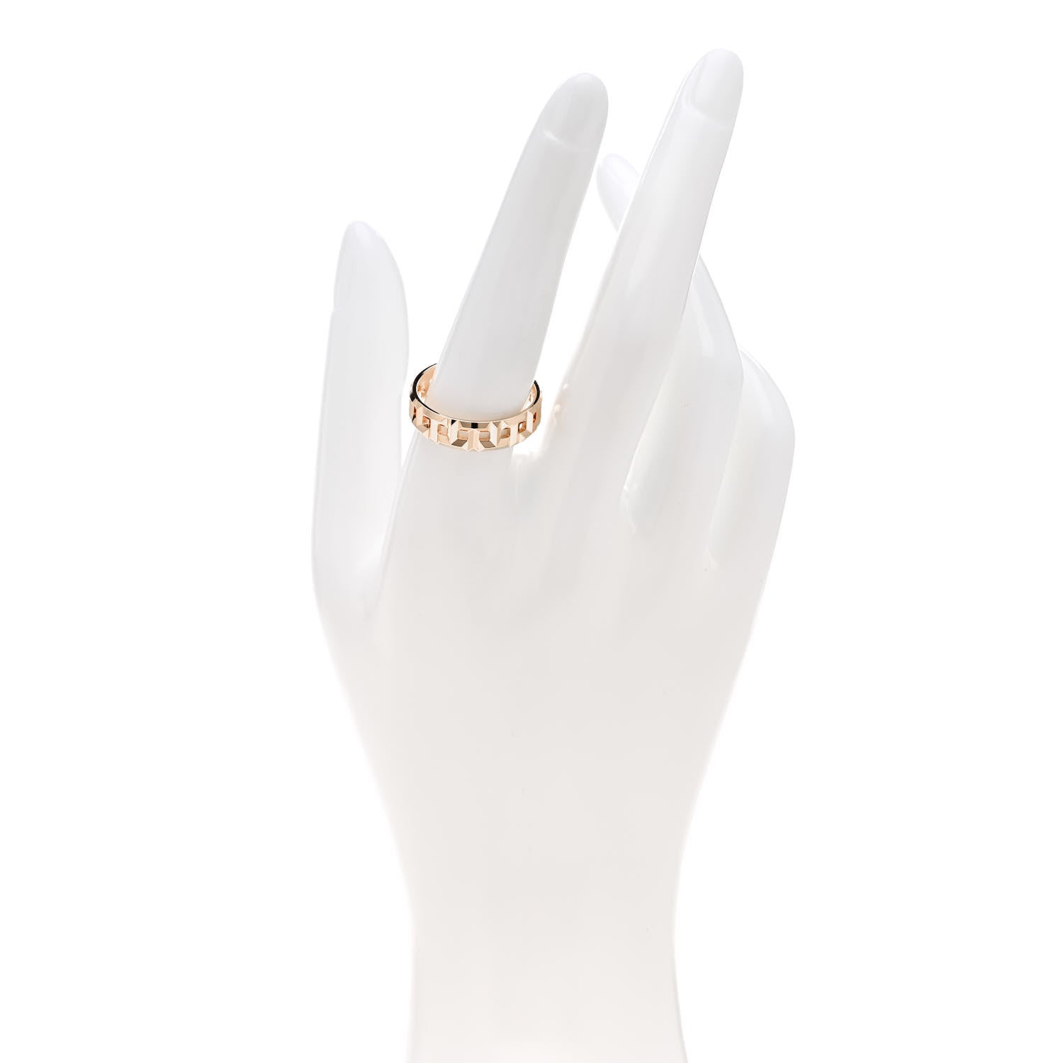Tiffany 18K Rose Gold T True Wide Ring 58 8.25 2 of 5