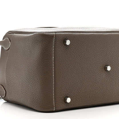 Hermes Taurillon Clemence Lindy 30 Etoupe 9 of 11