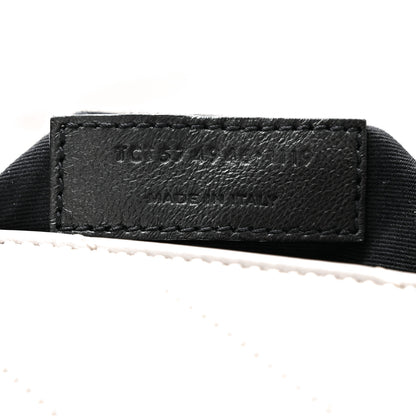 Saint Laurent Calfskin Y Quilted Monogram Medium Loulou Chain Satchel Light Gray 8 of 12