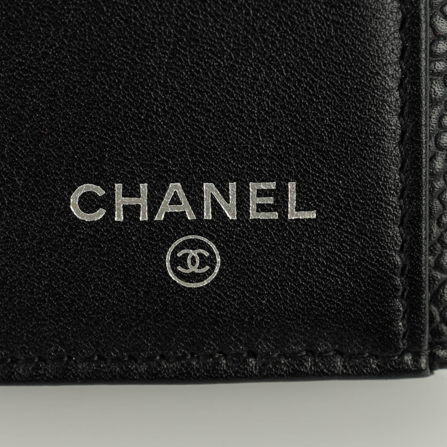 Chanel Caviar CC Long Flap Wallet Black 6 of 7