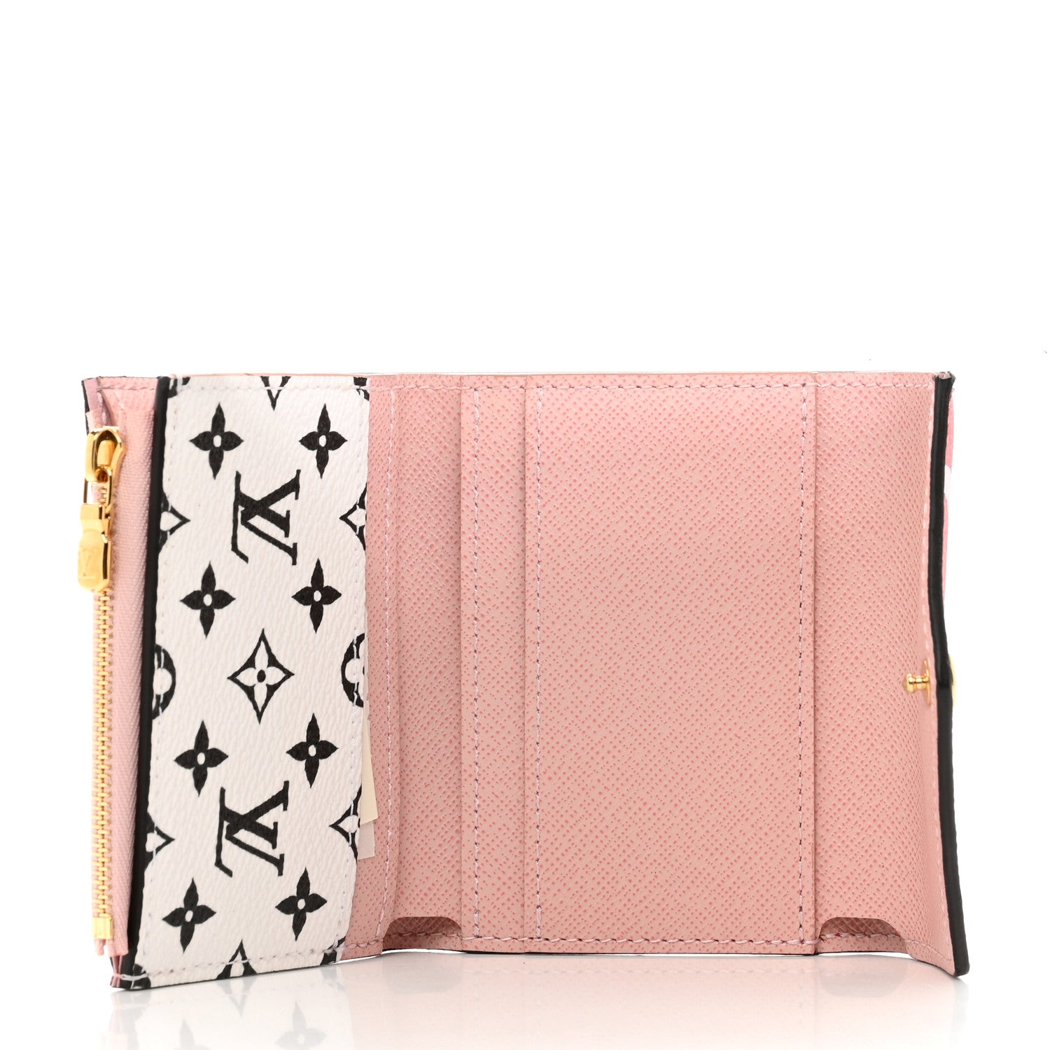 Louis Vuitton Monogram Giant Zoe Wallet Rouge Rose 5 of 7