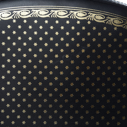 Gucci X SEGA Calfskin GUCCY Stars Dome Backpack Black Gold 10 of 10