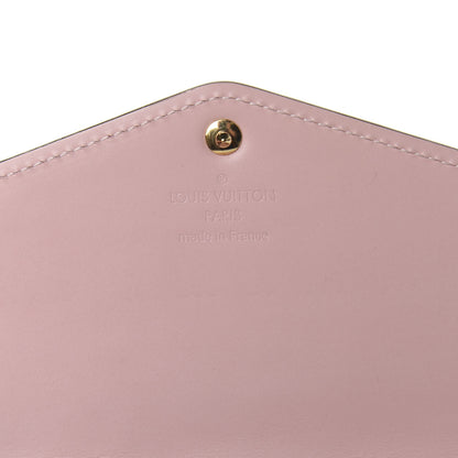 Louis Vuitton Vernis Sarah Wallet NM Rose Ballerine 6 of 7