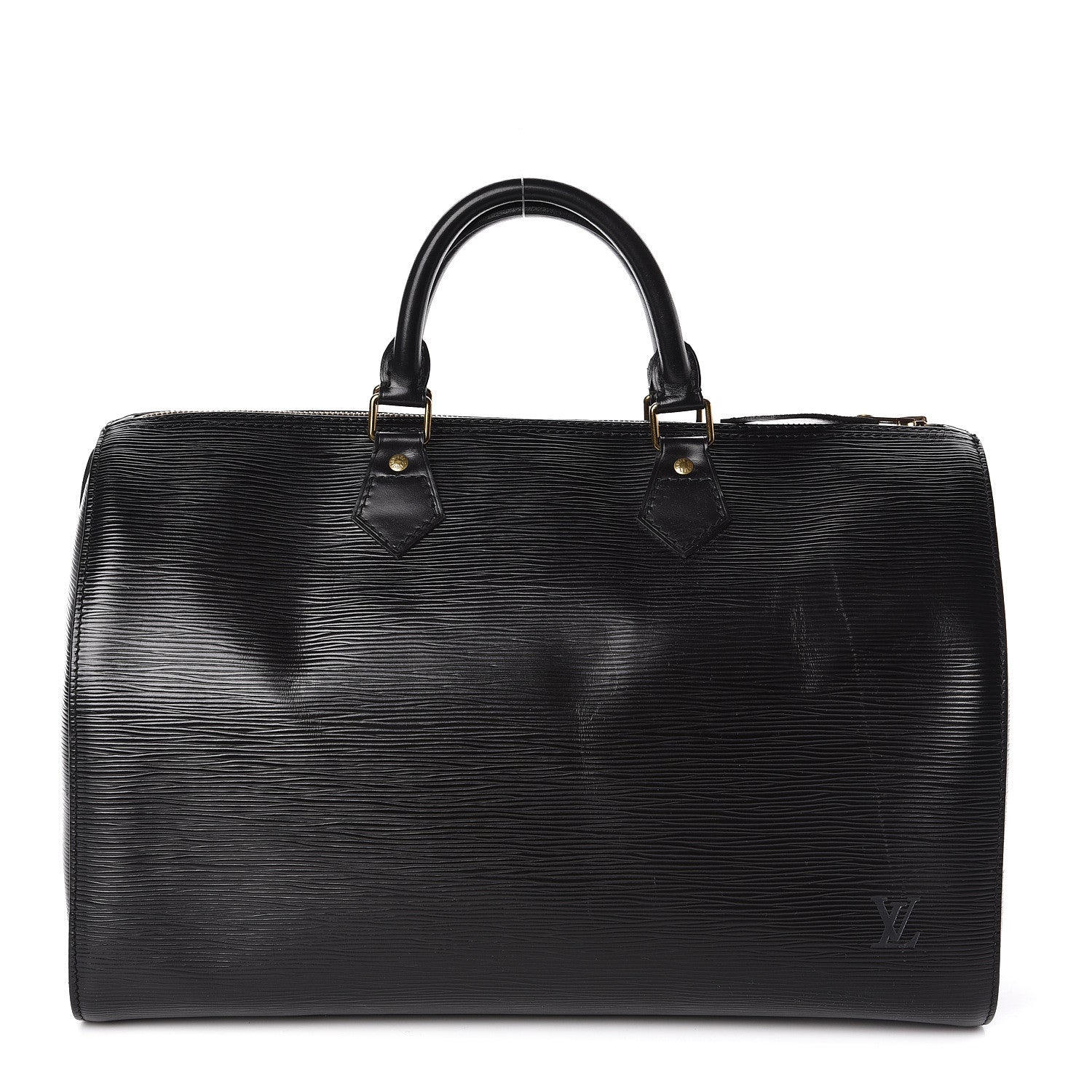 Louis Vuitton Epi Speedy 40 Black 1 of 12
