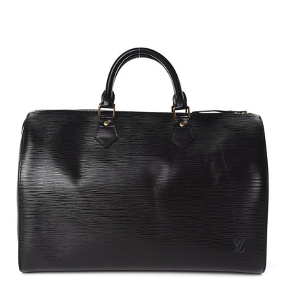 Louis Vuitton Epi Speedy 40 Black 1 of 12