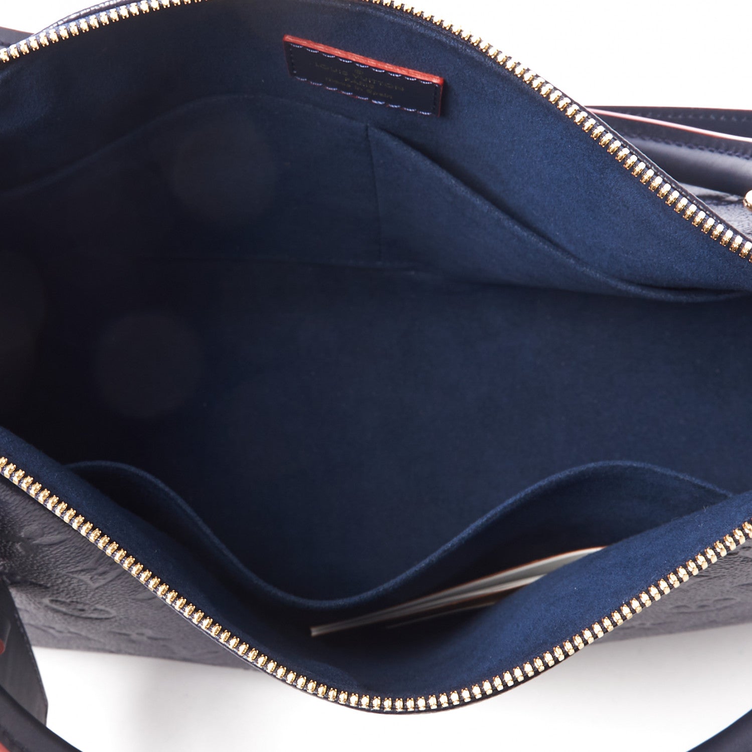 Louis Vuitton Empreinte V Tote MM Marine Rouge 6 of 8