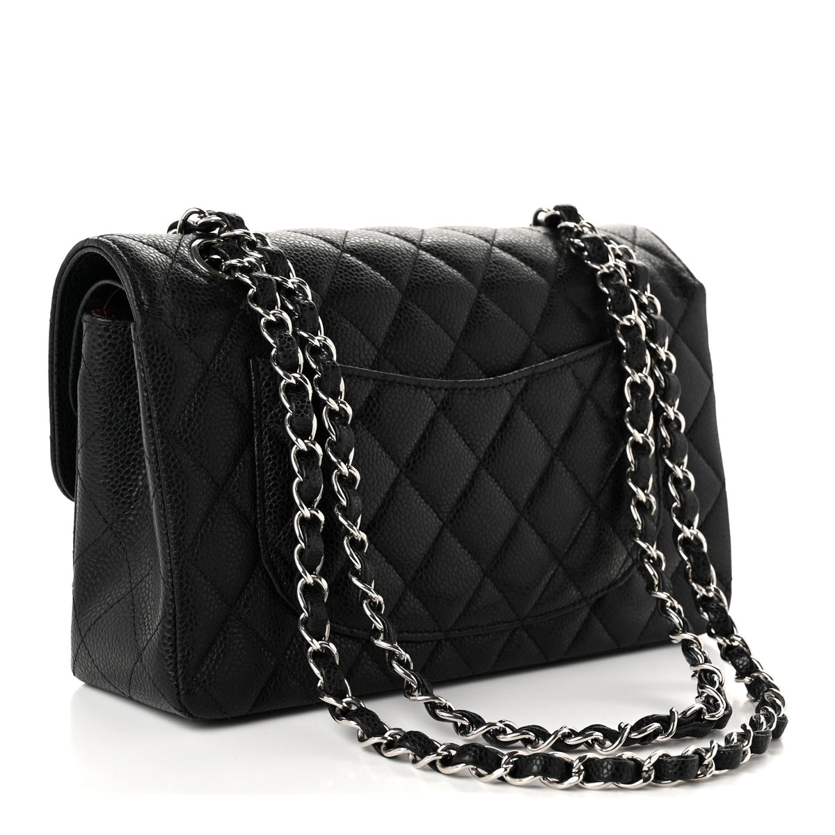 Chanel Caviar Quilted Small Double Flap Black 3 of 10