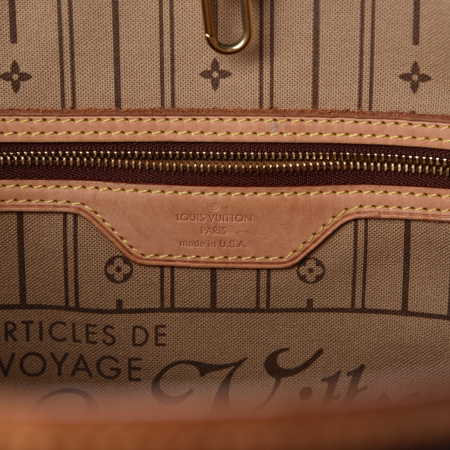 Louis Vuitton Monogram Neverfull MM 6 of 9
