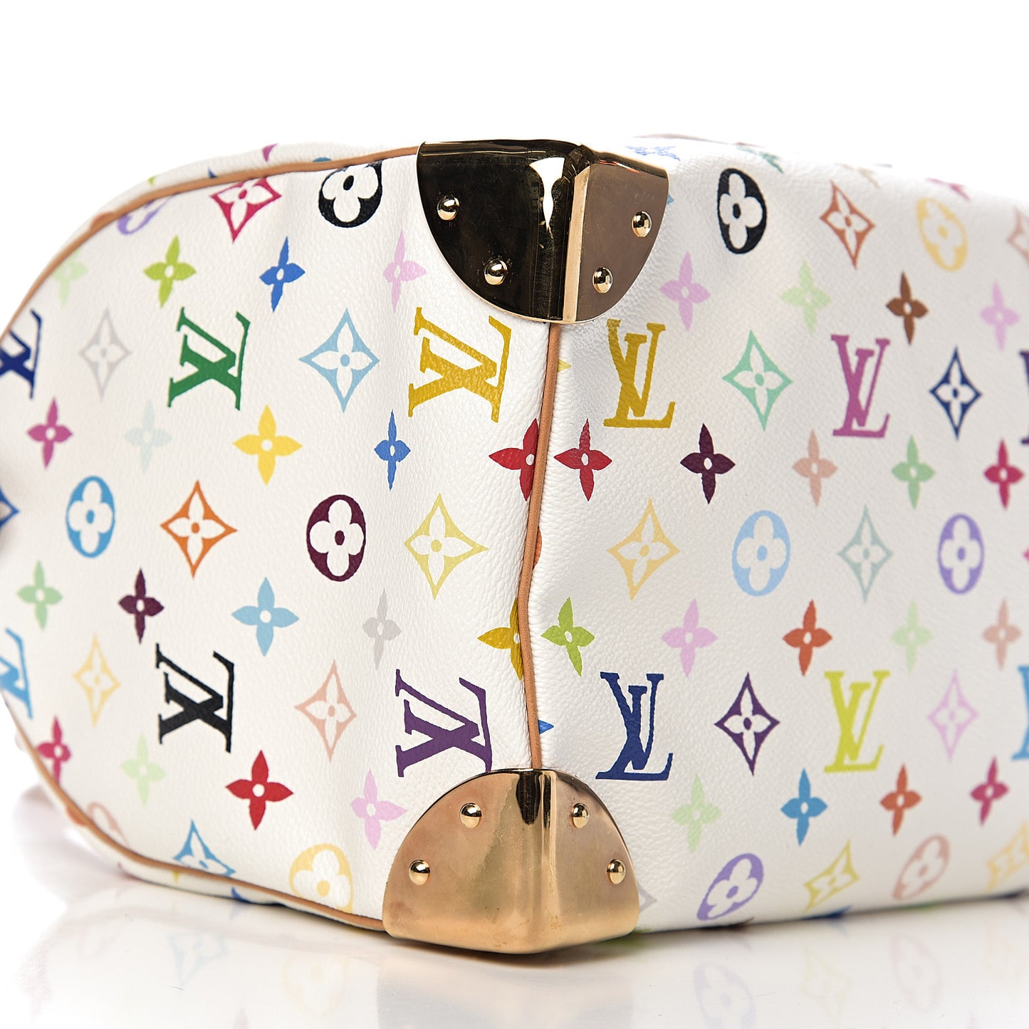 Monogram Multicolor Speedy 30 White