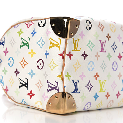 Louis Vuitton Monogram Multicolor Speedy 30 White 7 of 9