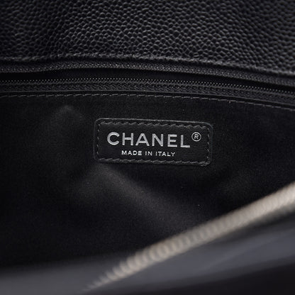 Chanel Caviar Quilted Grand Shopping Tote GST Black 5 of 10