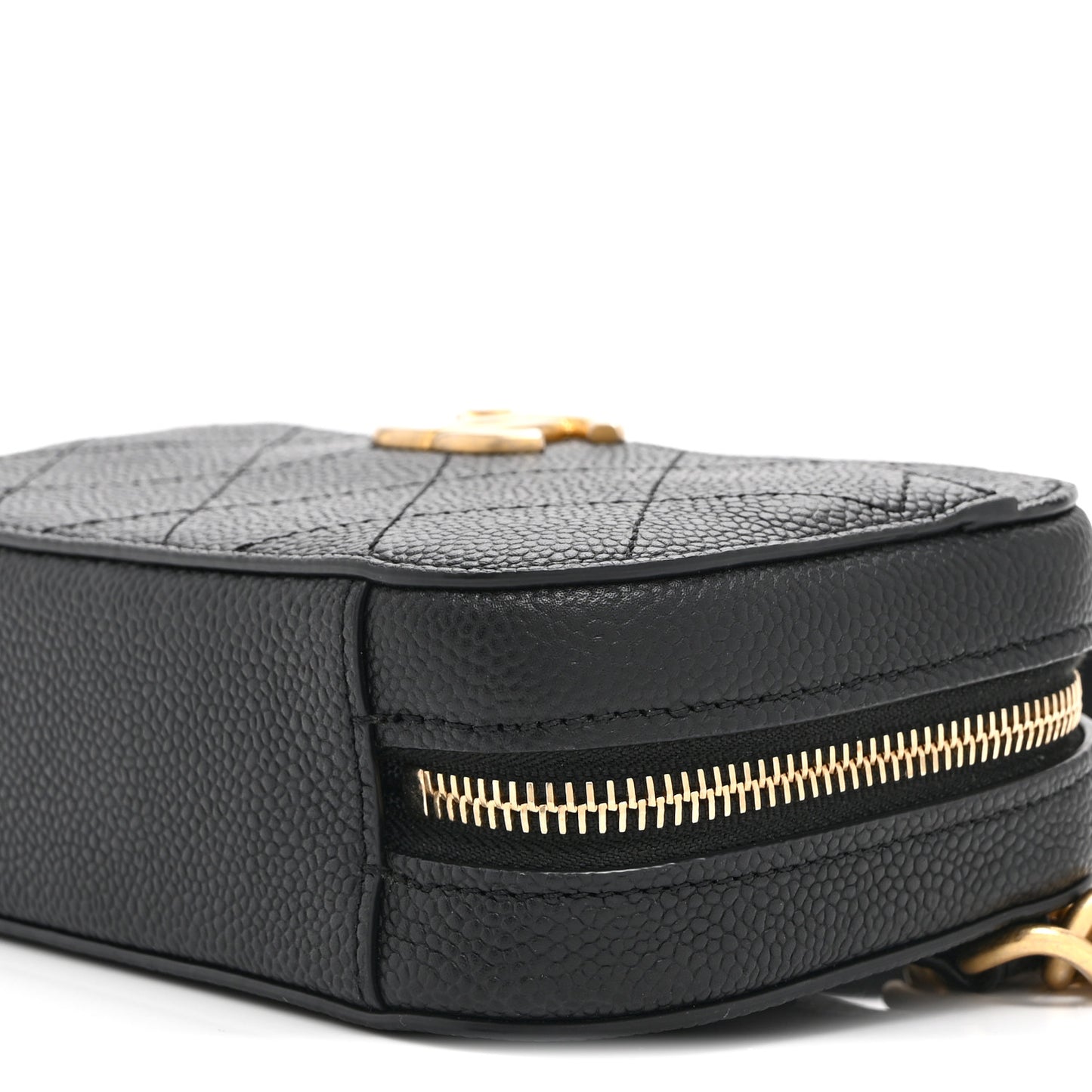 Caviar Quilted Belt Bag Black