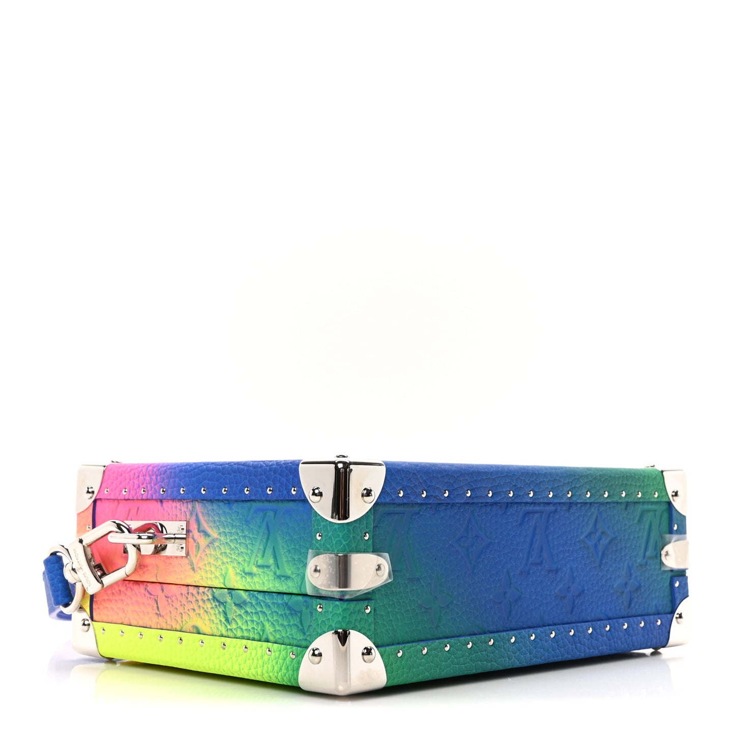 Taurillon Monogram Illusion Clutch Box Multicolor