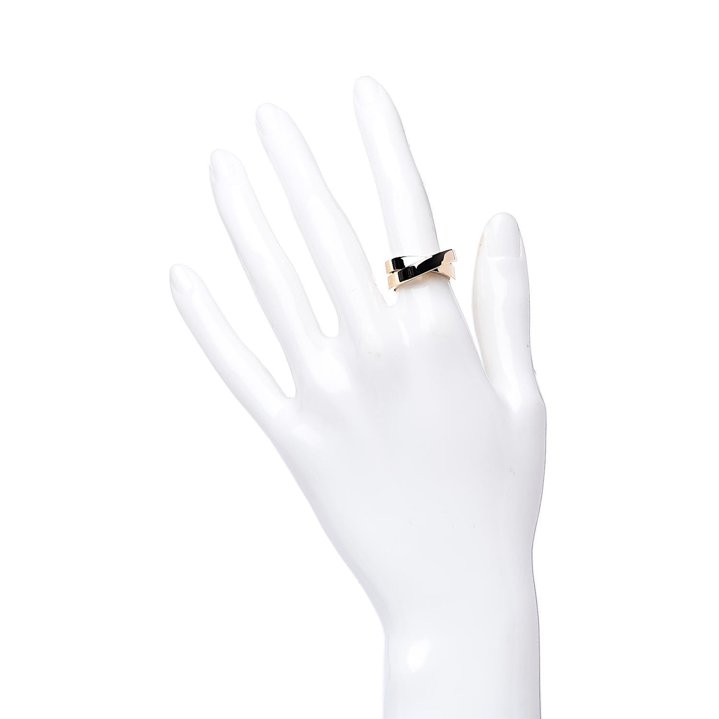 18K Yellow Gold 9mm Paris Nouvelle Vague Ring 49 5