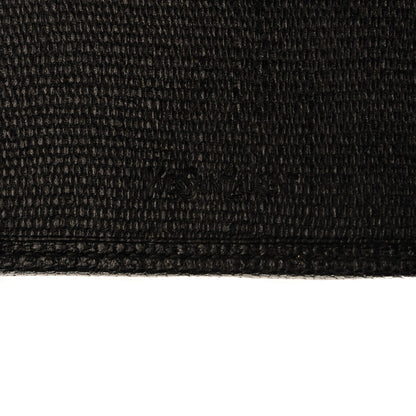 Saint Laurent Textured Calfskin Classic Y Ligne Compact Wallet Black 6 of 7