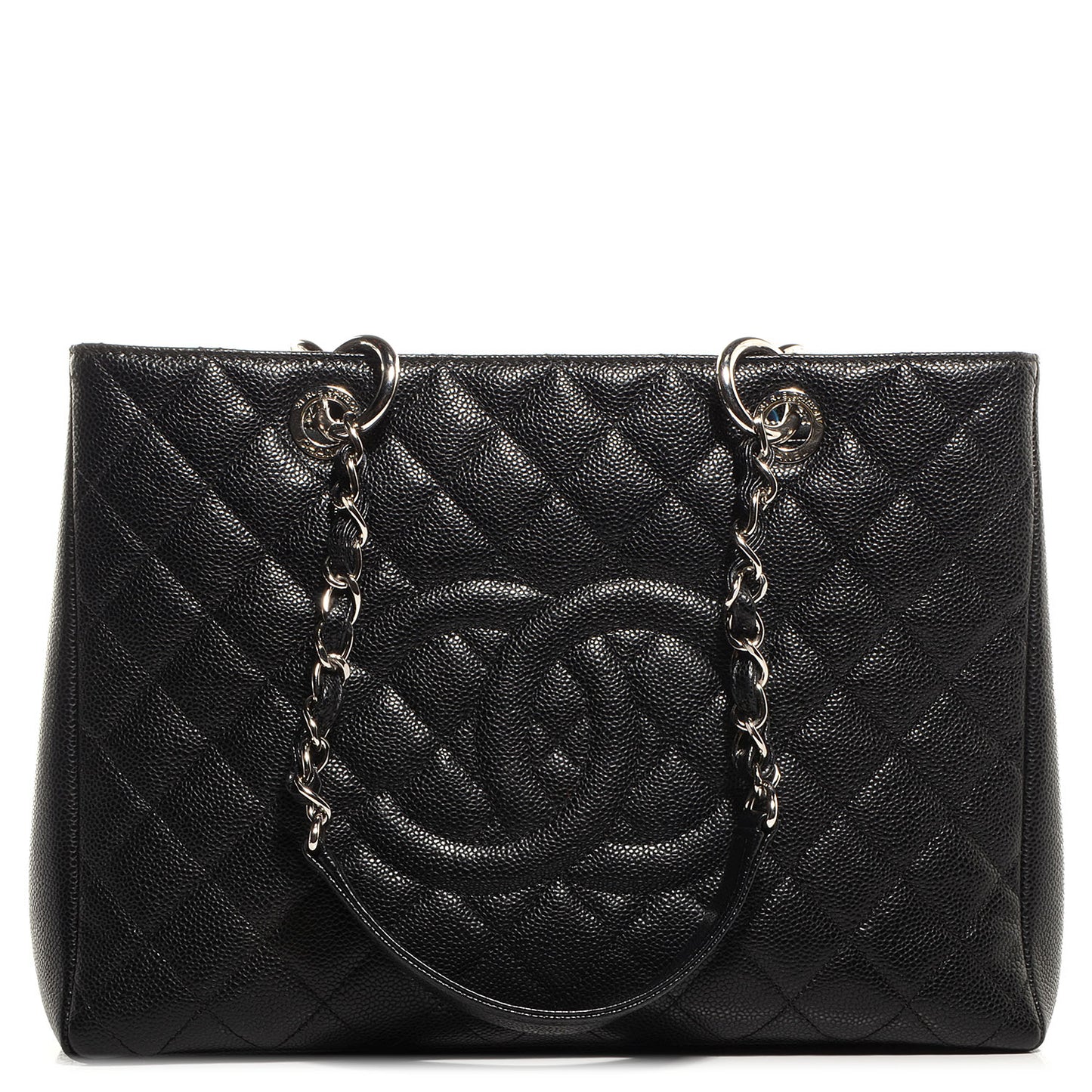 Caviar Grand Shopping Tote GST Black
