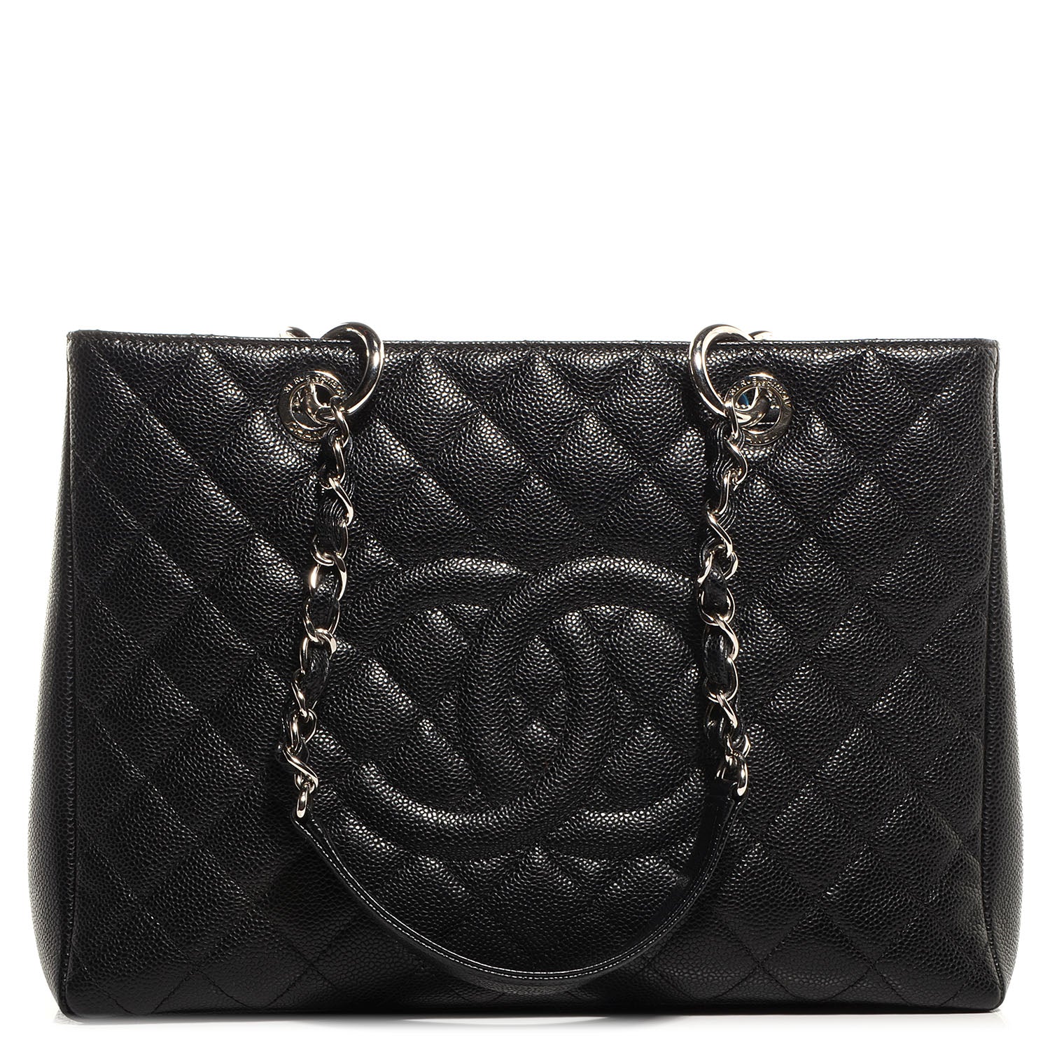 Chanel Caviar Grand Shopping Tote GST Black 1 of 7