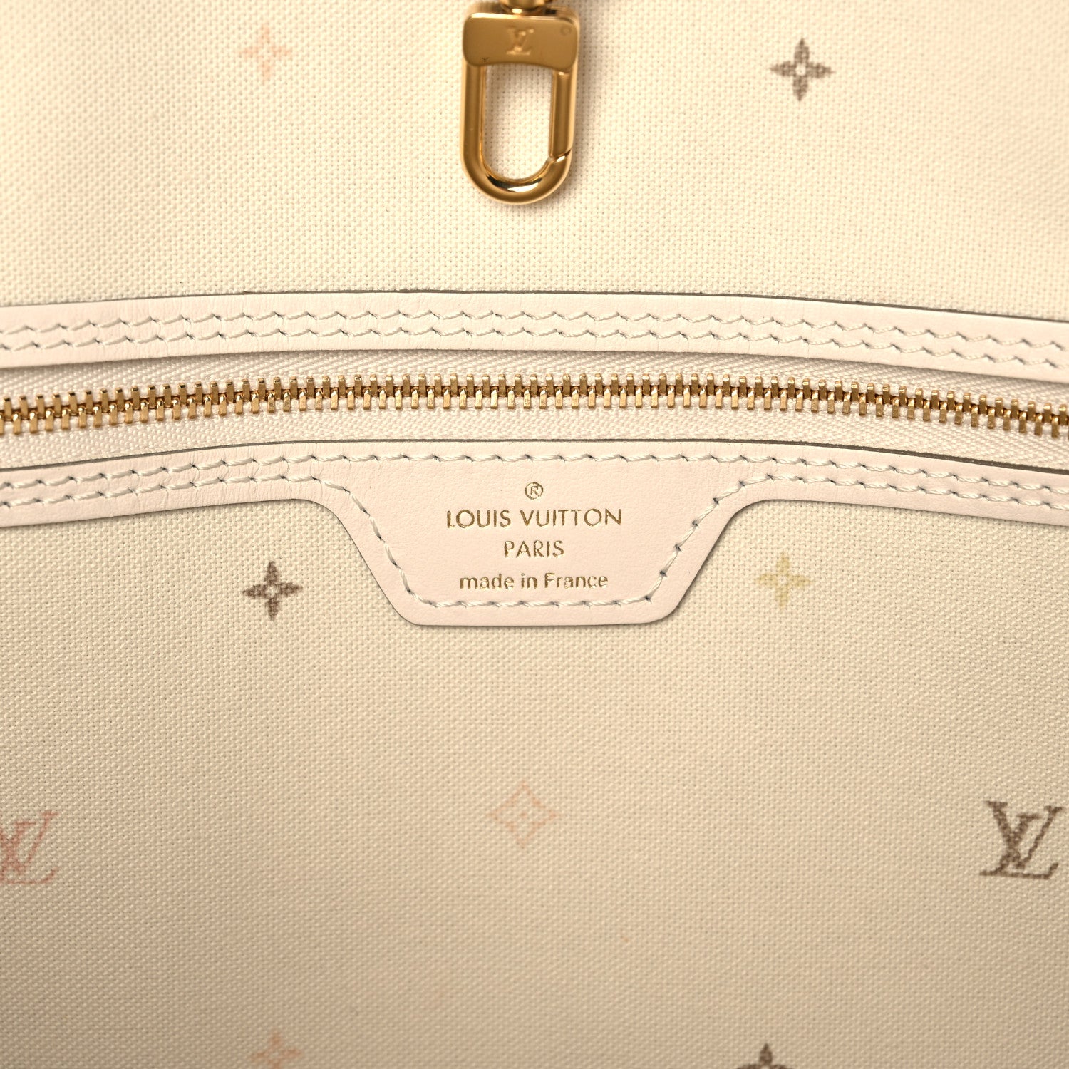 Louis Vuitton Monogram Giant Spring In The City Neverfull MM Sunset Kaki 6 of 8