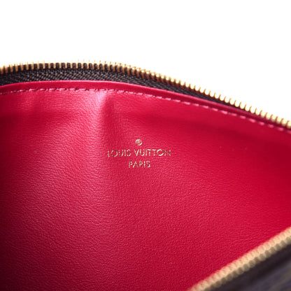 Louis Vuitton Monogram Pochette Felicie Chain Wallet Fuchsia 15 of 18