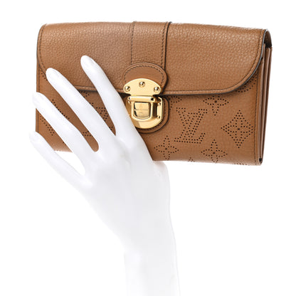Louis Vuitton Mahina Iris Wallet Caramel 2 of 10