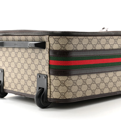 Gucci GG Plus Monogram Small Web Trolley Brown 9 of 13