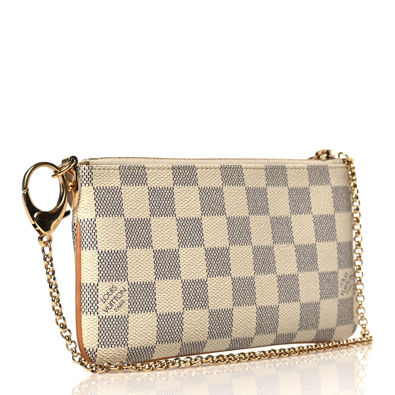 Louis Vuitton Damier Azur Pochette Milla MM 3 of 9