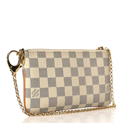 Louis Vuitton Damier Azur Pochette Milla MM 3 of 9