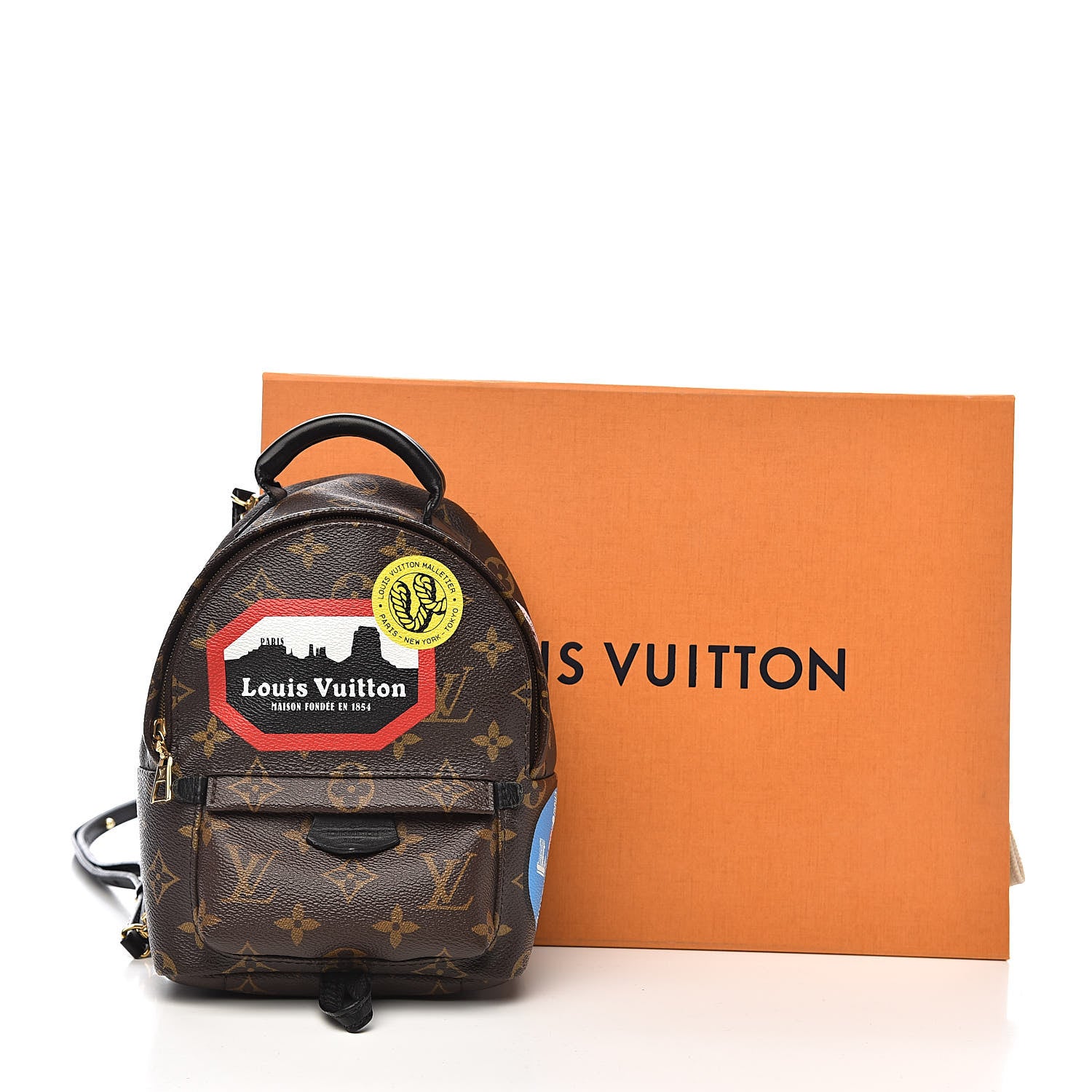 Louis Vuitton Monogram World Tour Palm Springs Backpack Mini 12 of 12