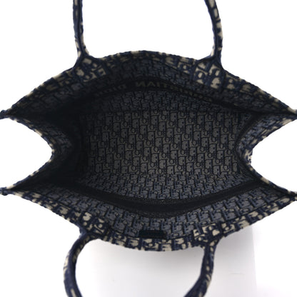 Christian Dior Oblique Large Book Tote Blue Multicolor 5 of 10