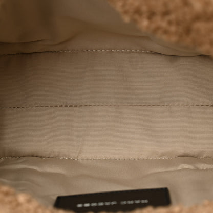 Marc Jacobs Polyester Cotton Mini The Teddy Traveler Tote Bag Beige 5 of 12