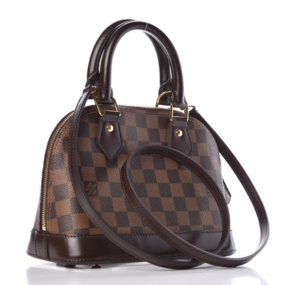 Louis Vuitton Damier Ebene Alma BB 4 of 10