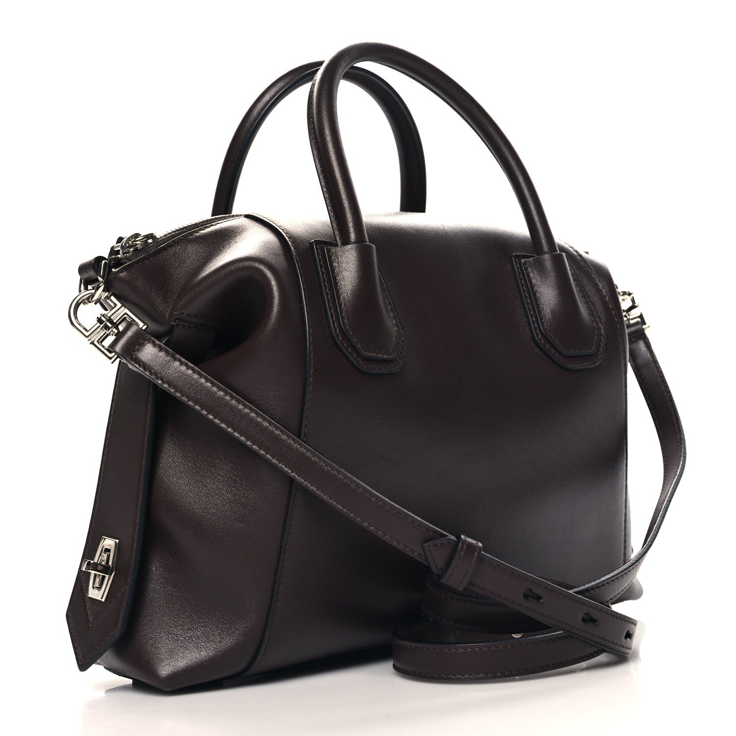 Givenchy Smooth Calfskin Small Soft Antigona Dark Brown 3 of 8