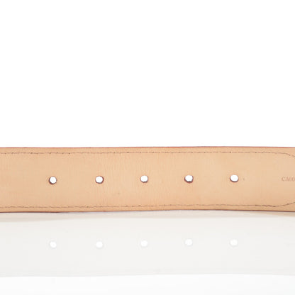 Louis Vuitton Monogram Watercolor Aquarelle Belt 90 36 White 8 of 9