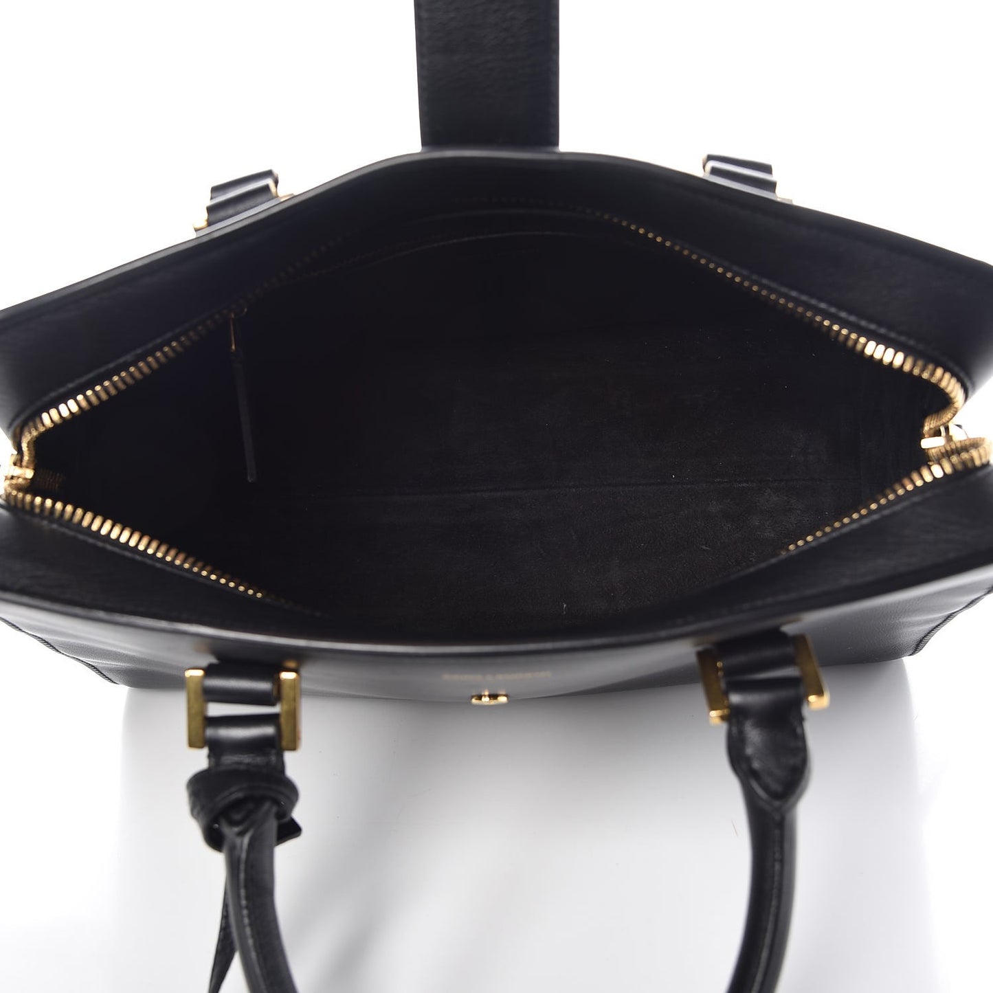Smooth Calfskin Small Monogram Cabas Black