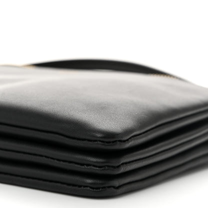 Celine Lambskin Small Trio Crossbody Bag Black 11 of 13