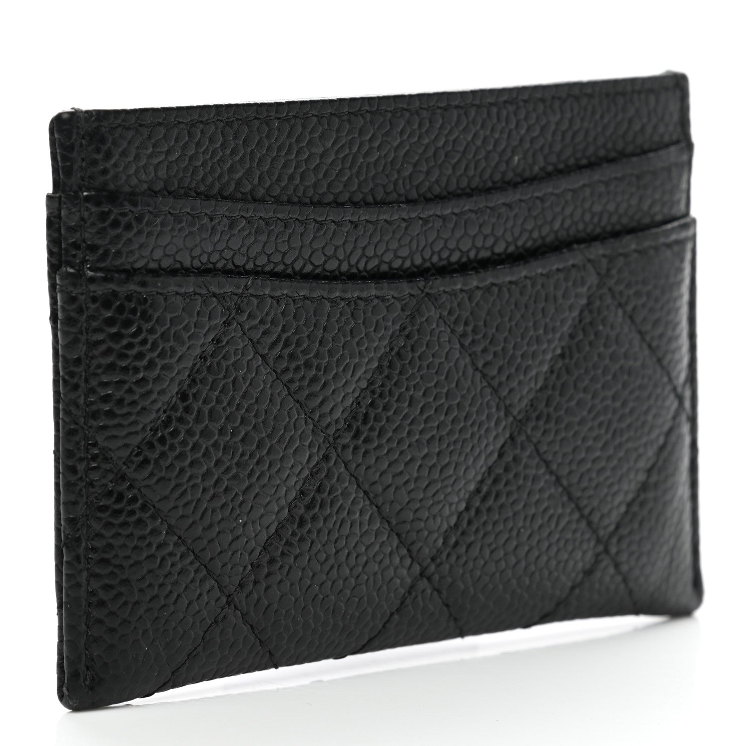 Chanel Caviar Quilted Card Holder Black 3 of 8