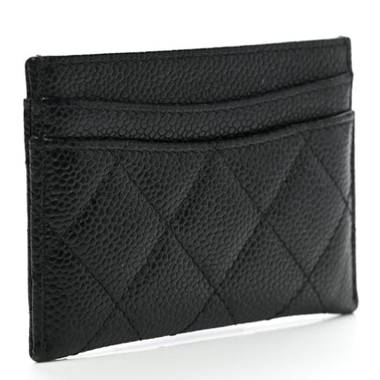 Chanel Caviar Quilted Card Holder Black 3 of 8