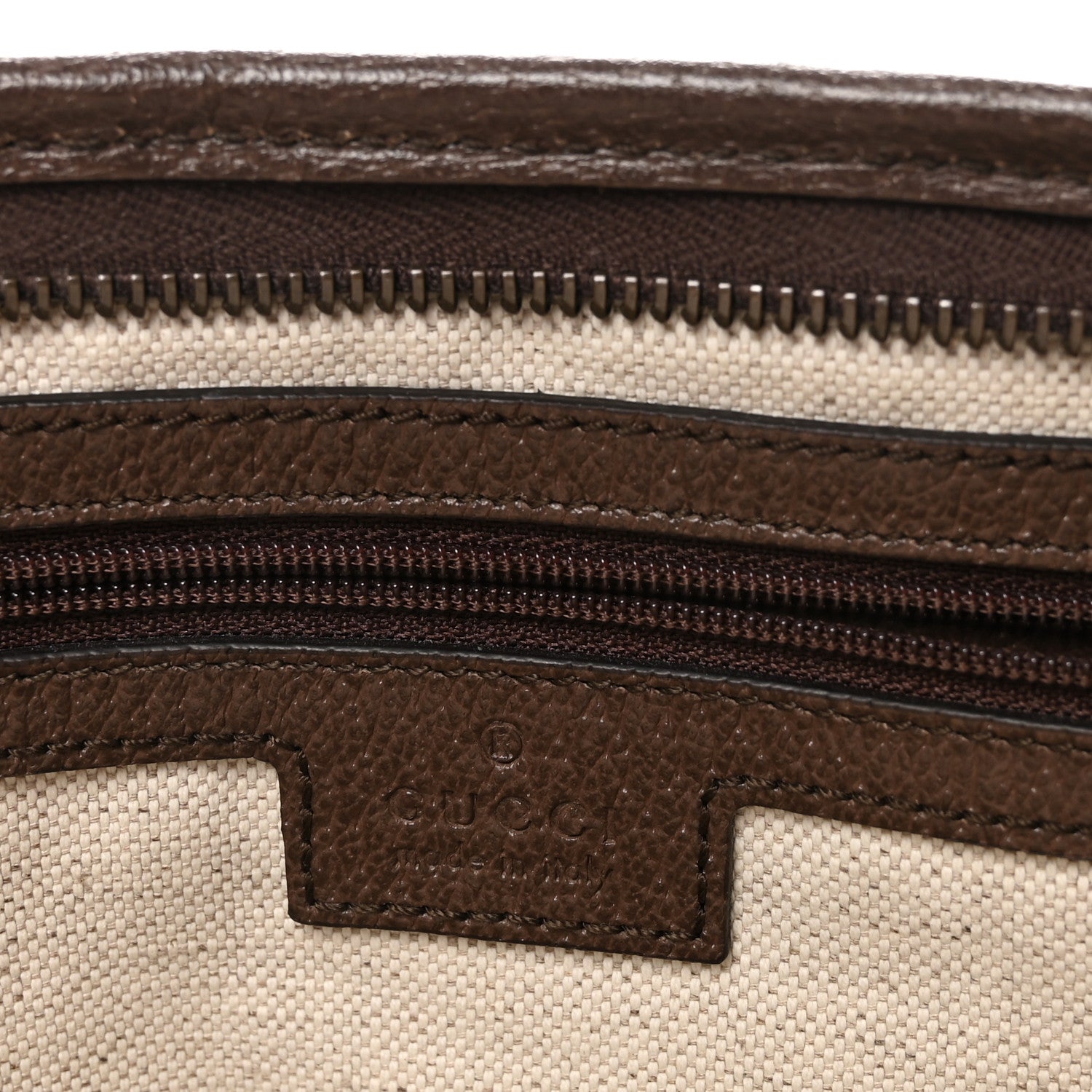 Gucci GG Supreme Monogram Web Ophidia GG Toiletry Case Beige New Acero 6 of 6