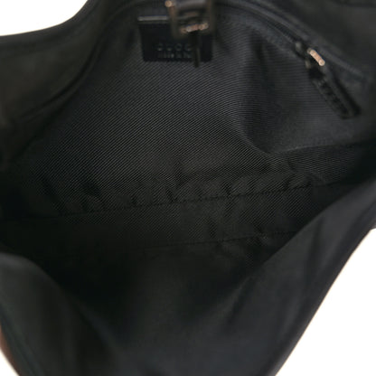 Gucci Monogram Small Jackie O Hobo Black 5 of 10