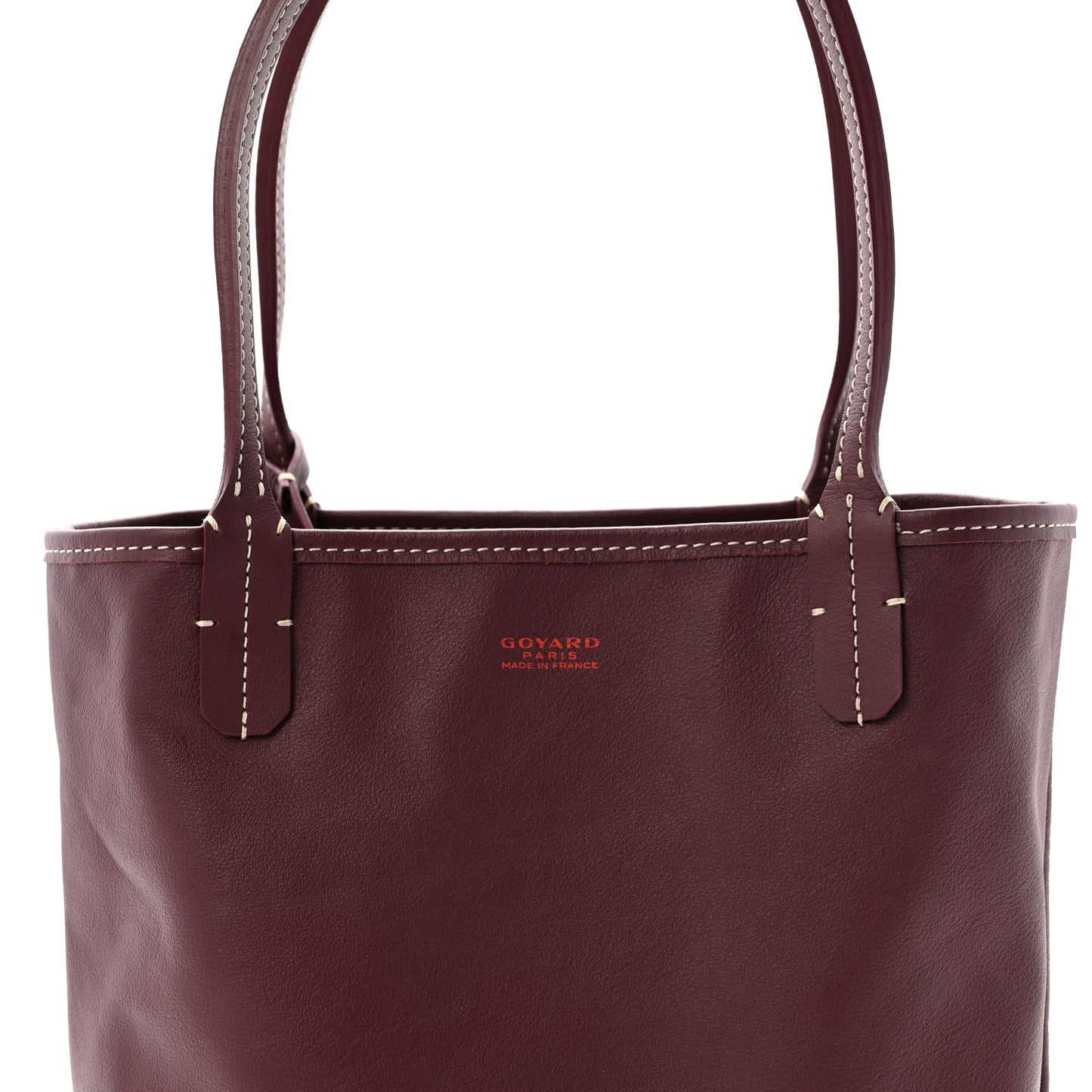 Goyardine Reversible Mini Anjou Burgundy