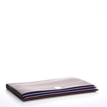 Celine Palmelato Calfskin Coin Clutch Burgundy 4 of 8