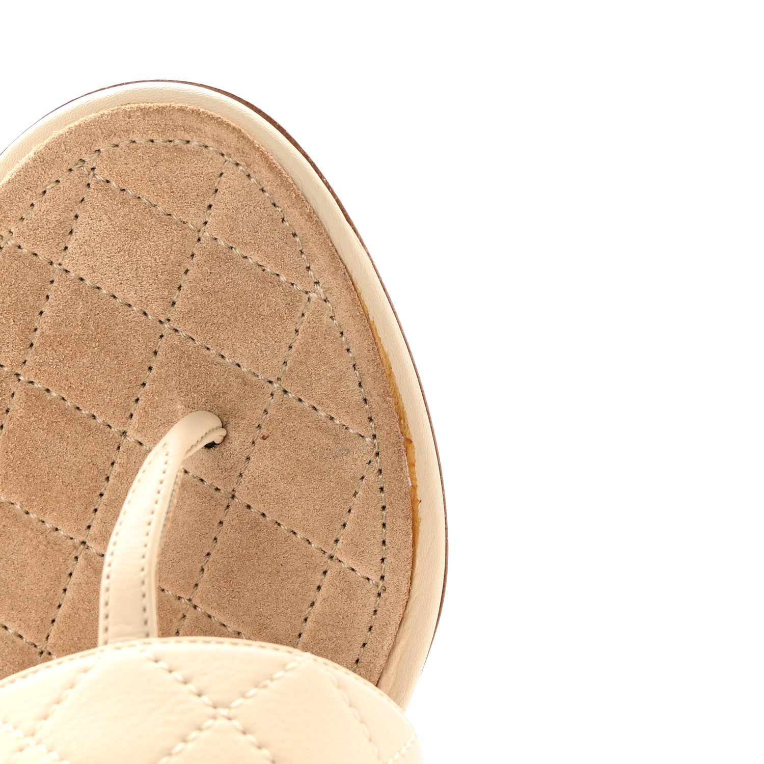 Chanel Calfskin Quilted CC Turnlock Sandals 39 Dark 39 White 12 of 17