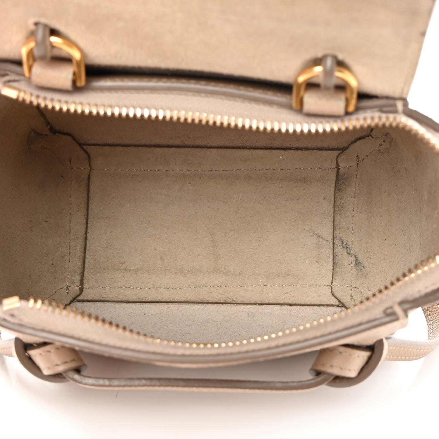Celine Grained Calfskin Pico Belt Bag Light Taupe 5 of 18