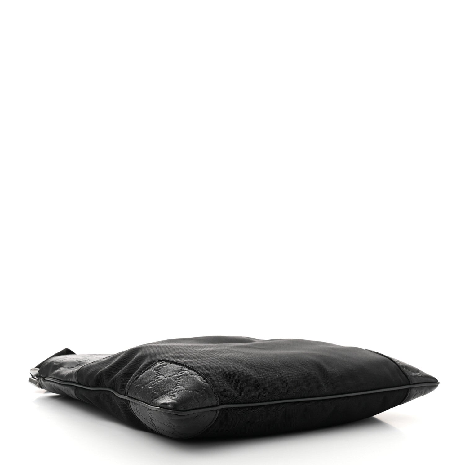 Gucci Guccissima Nylon Messenger Bag Black 4 of 10